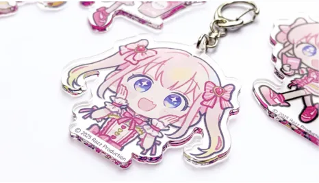 Examples of original merchandise created for our talents.